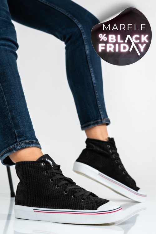 U.s. polo assn, pantofi sport black penelope-2pr