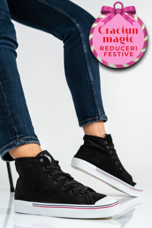 U.s. polo assn, pantofi sport black penelope-2pr