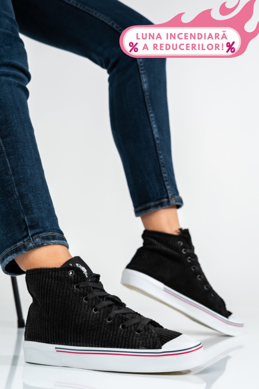 U.S. POLO ASSN, PANTOFI SPORT BLACK PENELOPE-2PR