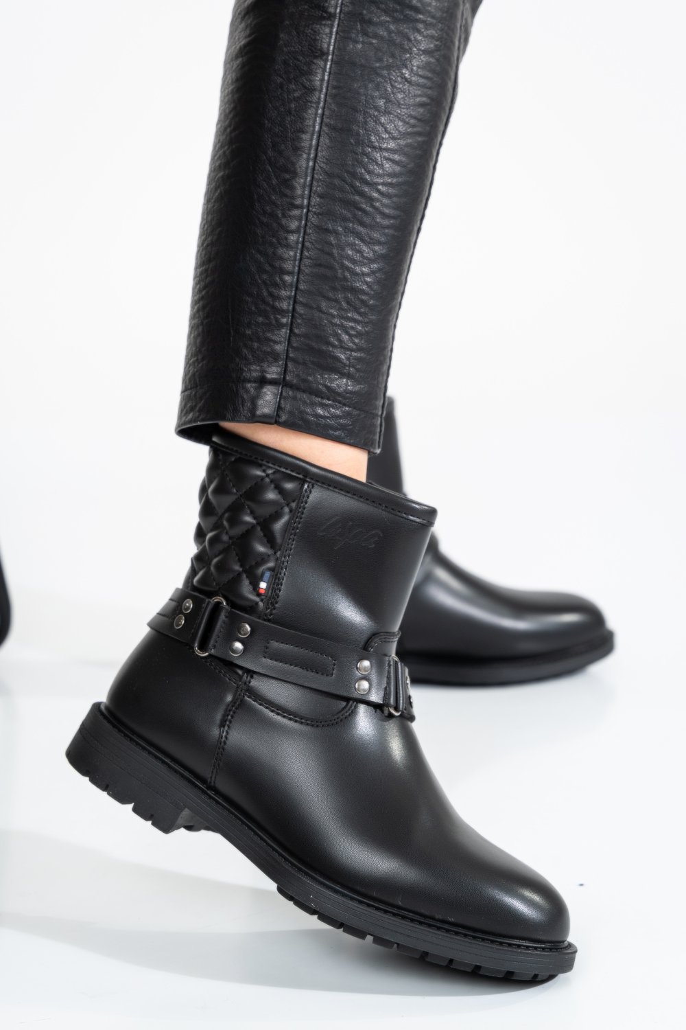 U.S. POLO ASSN, GHETE DAMA BLACK BLOOM