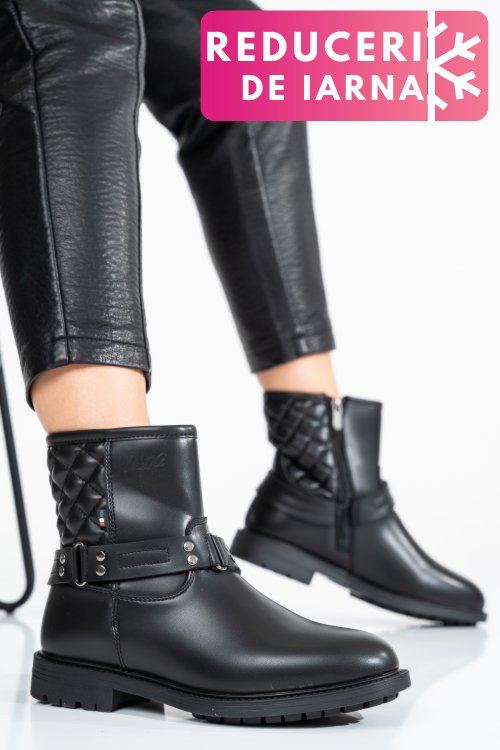 U.s. polo assn, ghete dama black bloom