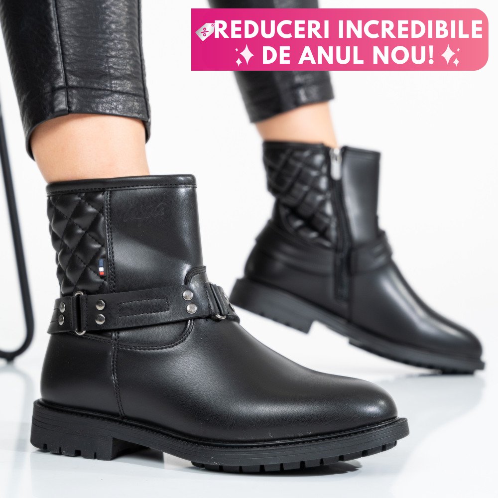 U.S. POLO ASSN, GHETE DAMA BLACK BLOOM