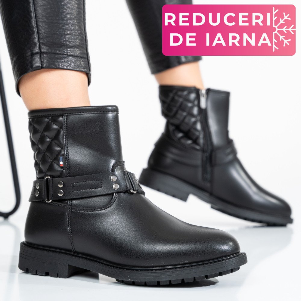 U.S. POLO ASSN, GHETE DAMA BLACK BLOOM