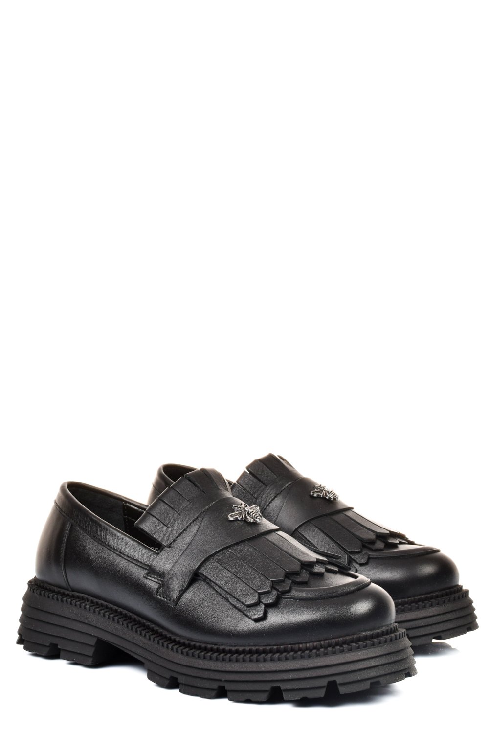 MOCASINI DAMA PIELE NATURALA BLACK 3S7795