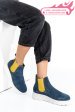 U.s. polo assn, ghete dama navy yellow penny004