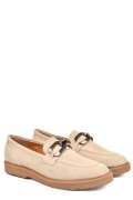 MOCASINI BEJ PIELE NATURALA INTOARSA 1S771205