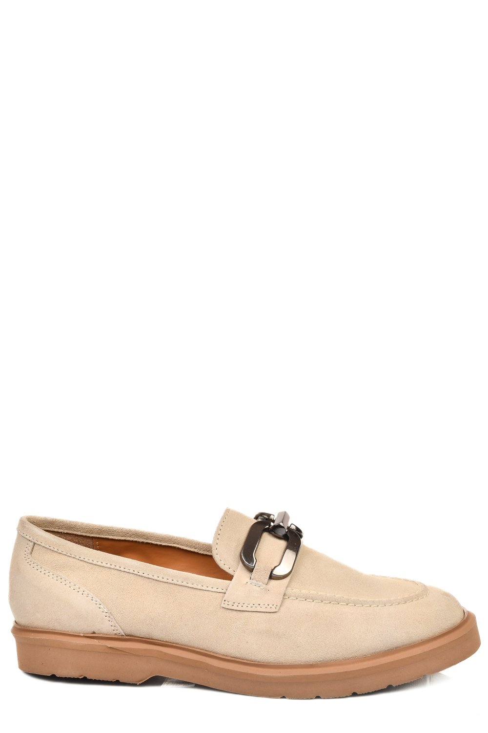 MOCASINI BEJ PIELE NATURALA INTOARSA 1S771205
