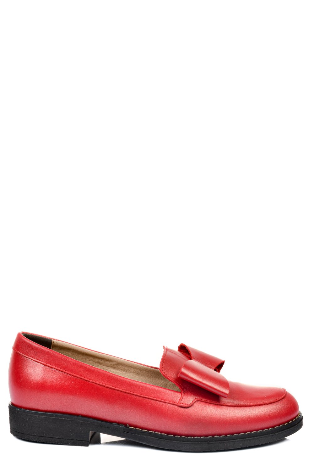 MOCASINI ROSII FEMEI PIELE NATURALA 2S77110