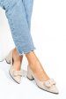 Pantofi bej piele naturala 1pc456