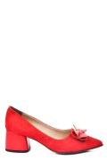 PANTOFI ROSII PIELE NATURALA INTOARSA 1PC456
