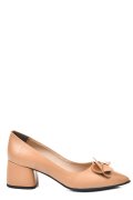 PANTOFI NUDE PIELE NATURALA 1PC456