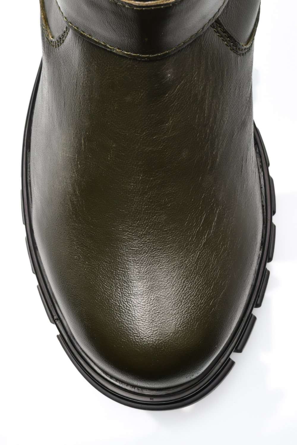 CIZME FEMEI PIELE NATURALA KHAKI  7S77902