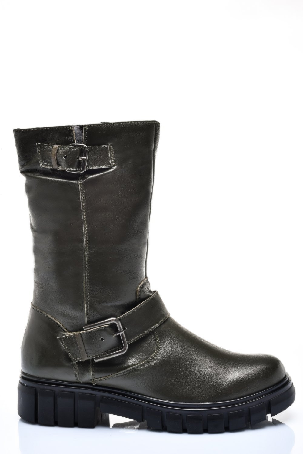 CIZME FEMEI PIELE NATURALA KHAKI  7S77902