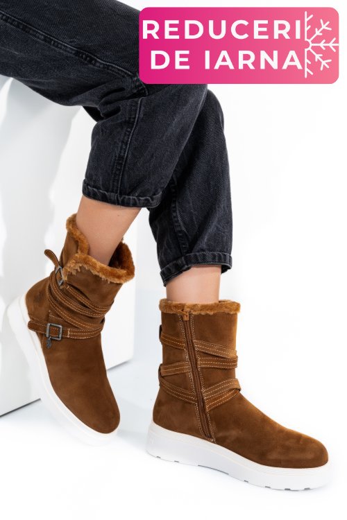 U.s. polo assn, ghete dama camel penny001