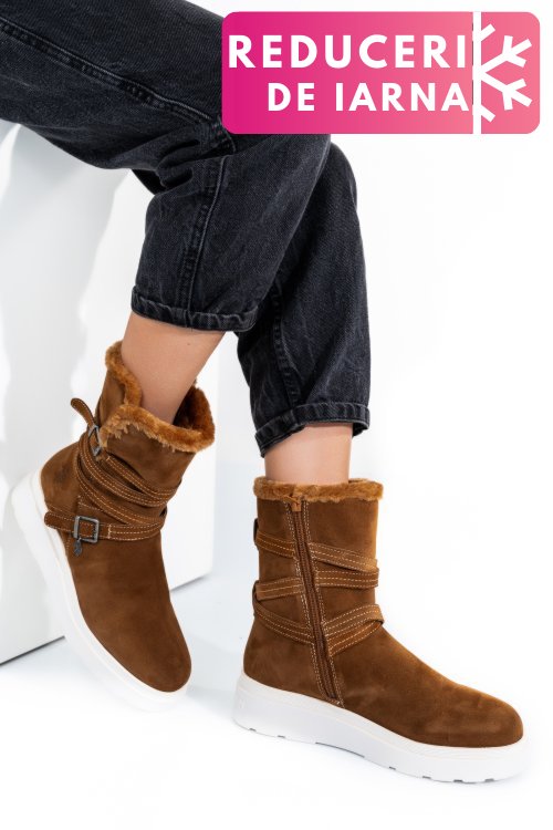 U.s. polo assn, ghete dama camel penny001