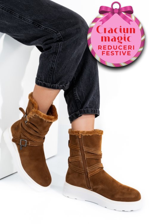 U.s. polo assn, ghete dama camel penny001