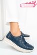 Mocasini bleumarin piele naturala mspm216