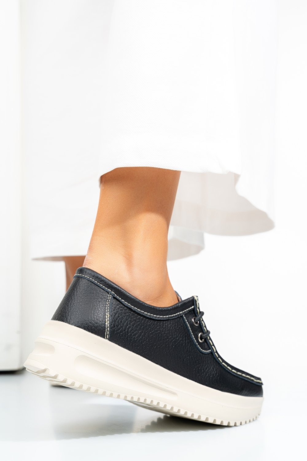 MOCASINI NEGRI PIELE NATURALA MSPM216