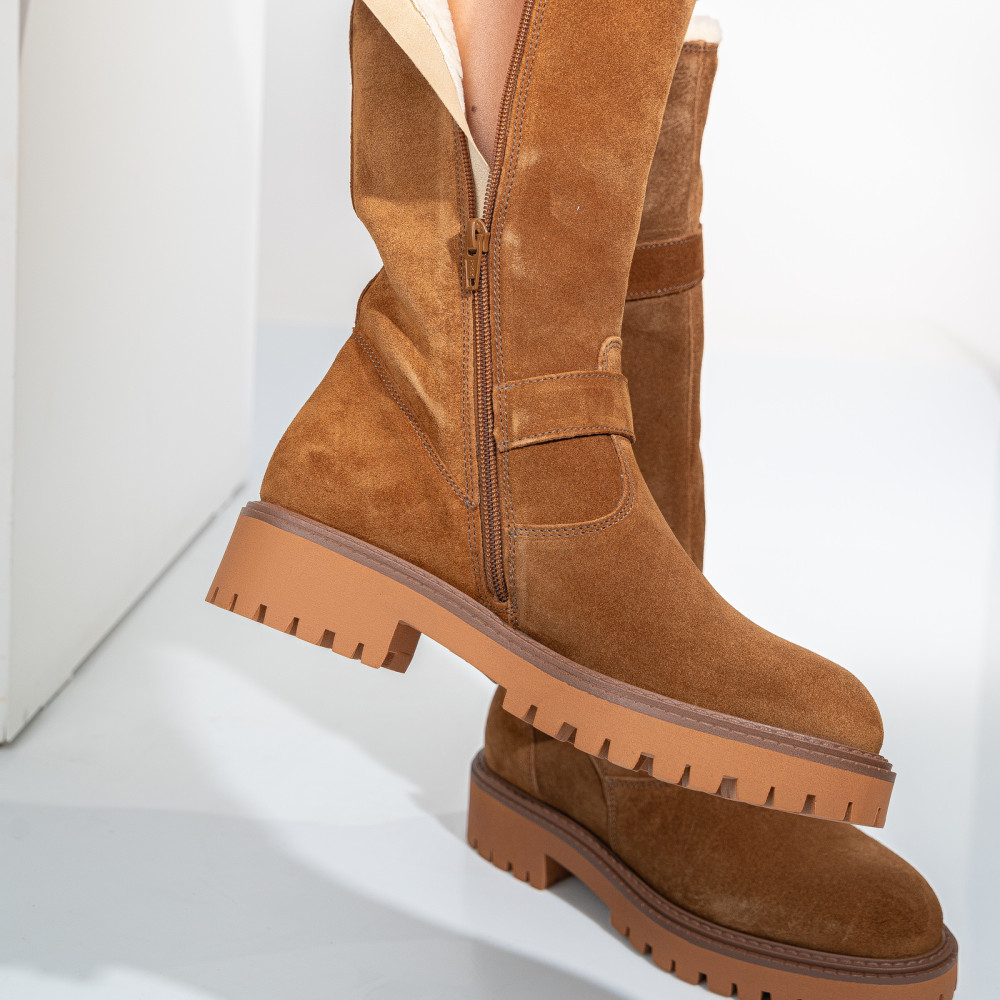 CIZME MARO PIELE NATURALA INTOARSA 12270648