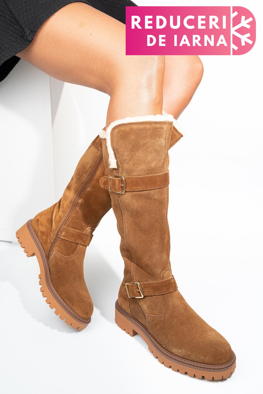 CIZME MARO PIELE NATURALA INTOARSA 12270648