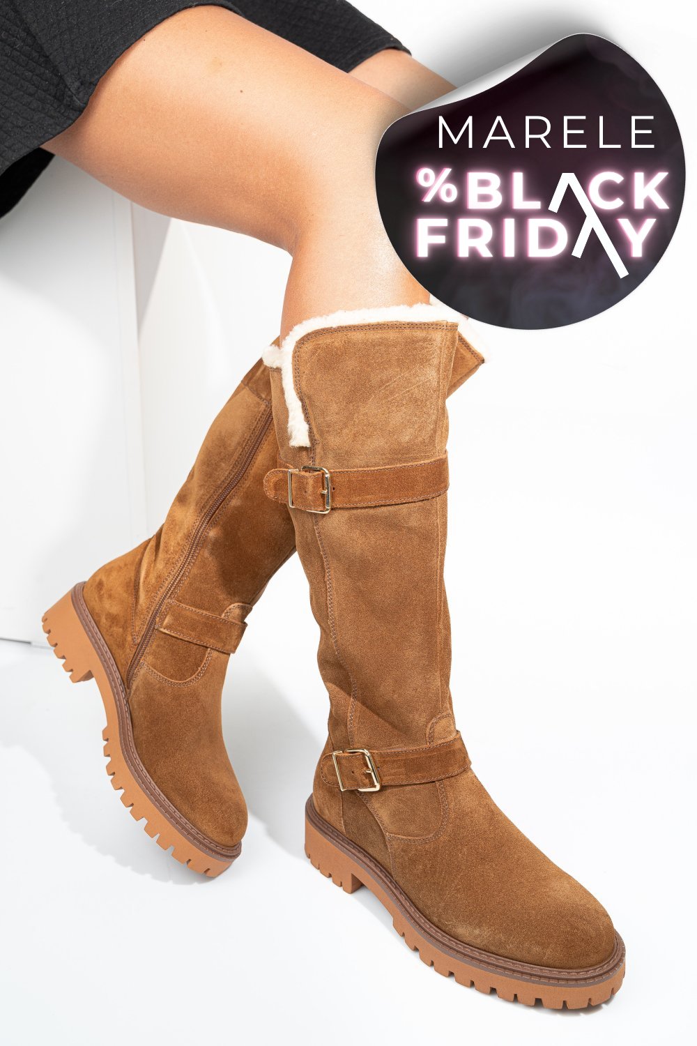 CIZME MARO PIELE NATURALA INTOARSA 12270648