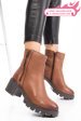 Ghete maro piele naturala 7s77765