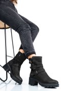 GHETE DAMA PIELE NATURALA NBK NEGRE TOC MIC 7S77768