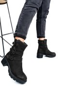 GHETE DAMA PIELE NATURALA NBK NEGRE TOC MIC 7S77768