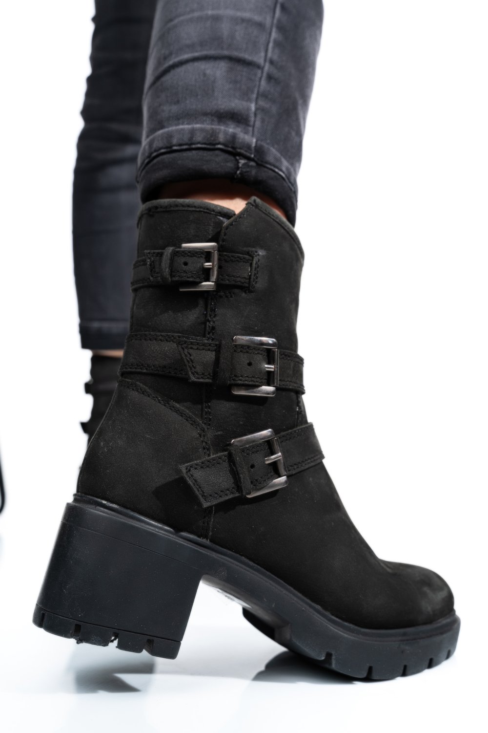 GHETE DAMA PIELE NATURALA NBK NEGRE TOC MIC 7S77768