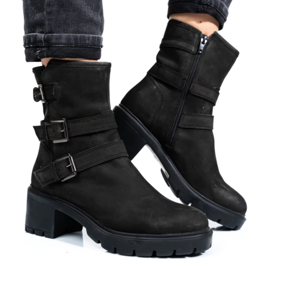 GHETE DAMA PIELE NATURALA NBK NEGRE TOC MIC 7S77768