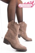 CIZME DAMA PIELE NATURALA INTOARSA BEJ 2S7702841SP