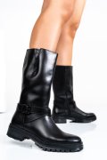 CIZME DAMA CAPTUSITE PIELE NATURALA NEGRE WB54H07