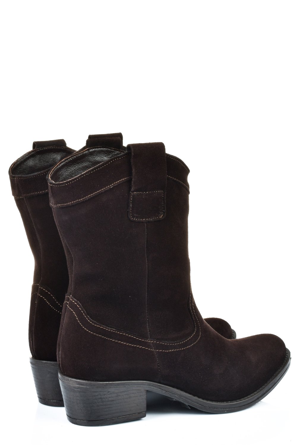 CIZME DAMA PIELE NATURALA INTOARSA MARO INCHIS 2S7702841SP