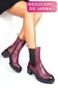 GHETE DAMA PIELE NATURALA BORDO TOC MIC 8S77799