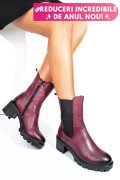 GHETE DAMA PIELE NATURALA BORDO TOC MIC 8S77799