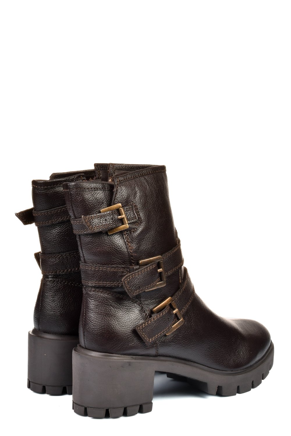 GHETE DAMA DE IARNA PIELE NATURALA MARO INCHIS 7S77768