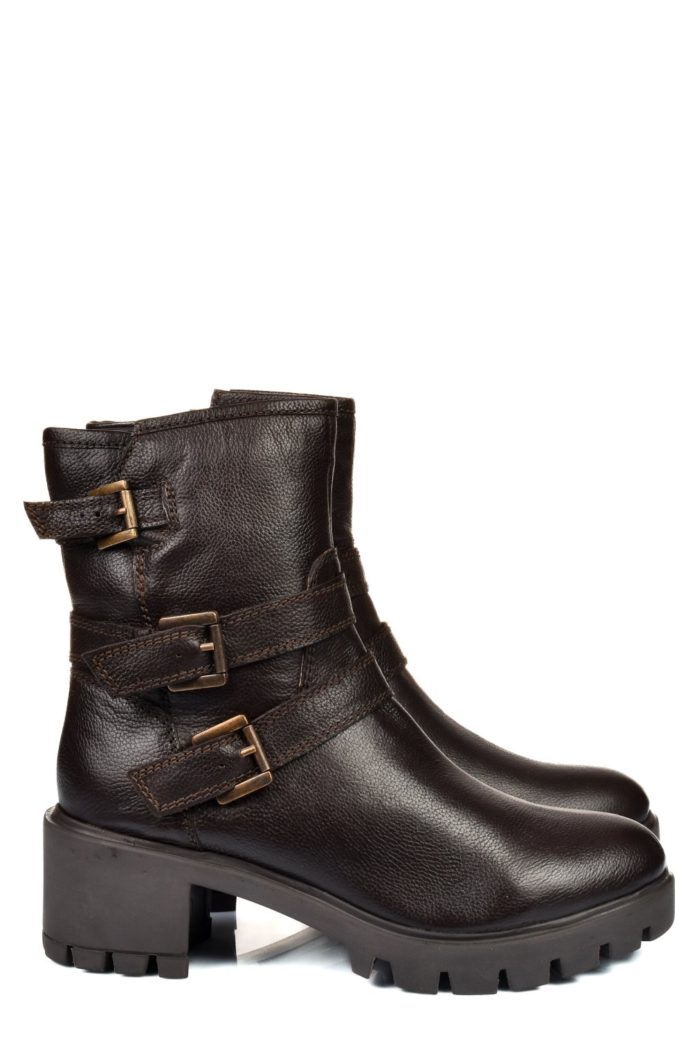 GHETE DAMA DE IARNA PIELE NATURALA MARO INCHIS 7S77768