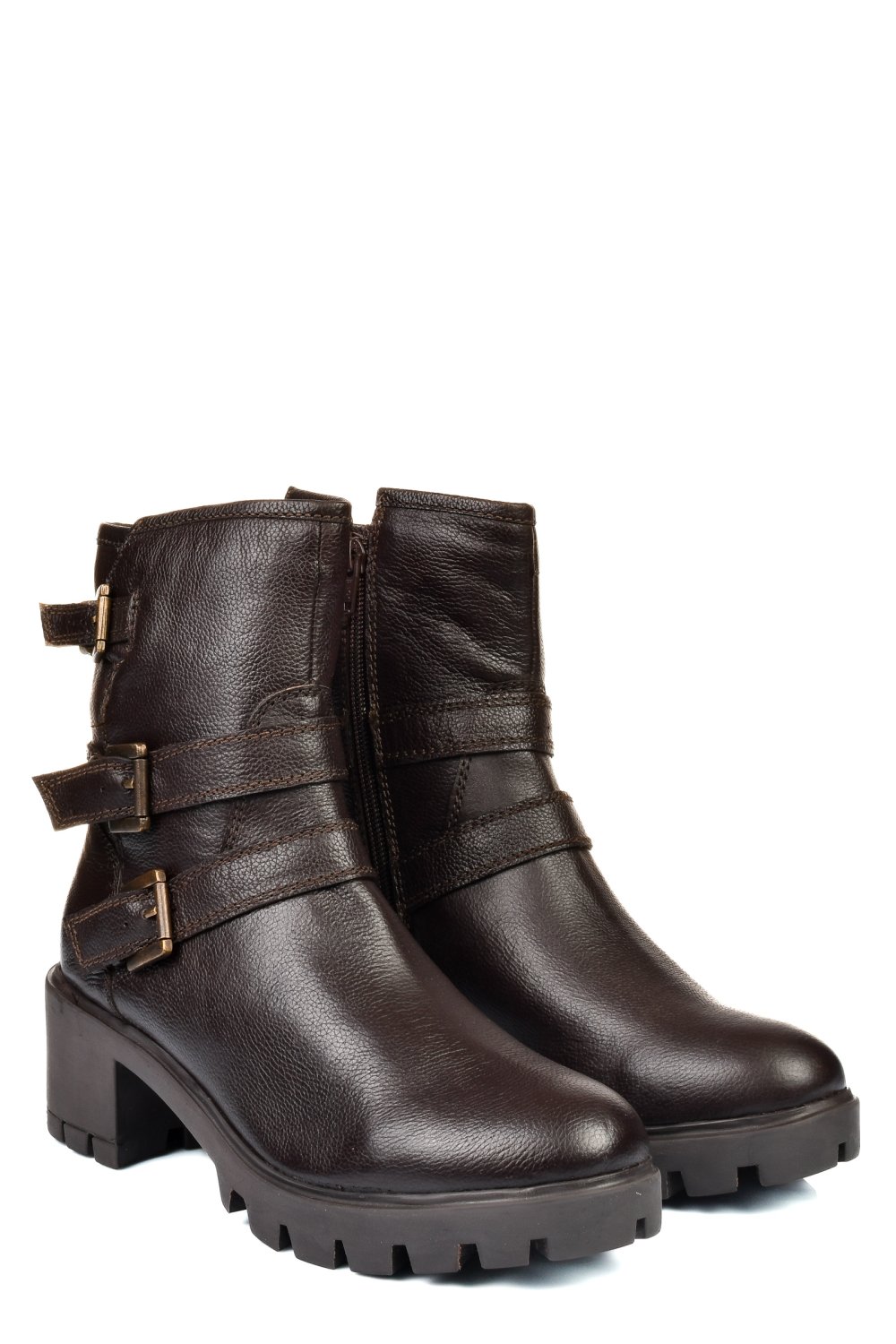 GHETE DAMA DE IARNA PIELE NATURALA MARO INCHIS 7S77768