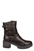 GHETE DAMA DE IARNA PIELE NATURALA MARO INCHIS 7S77768