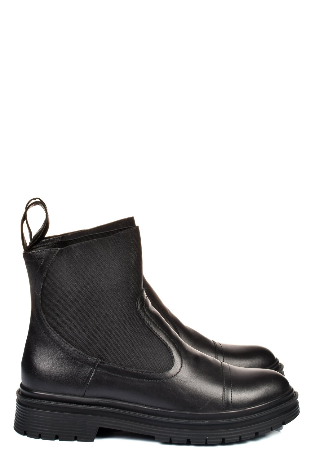 GHETE NEGRE PIELE NATURALA 9S77494