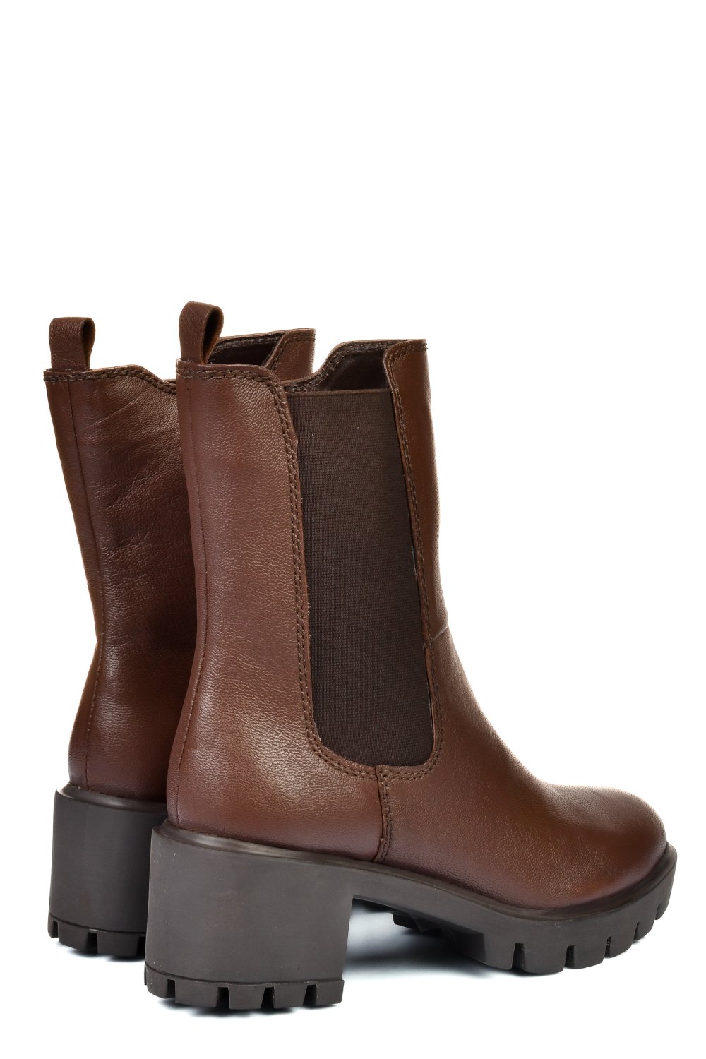 GHETE DAMA PIELE NATURALA MARO INCHIS TOC MIC 8S77799