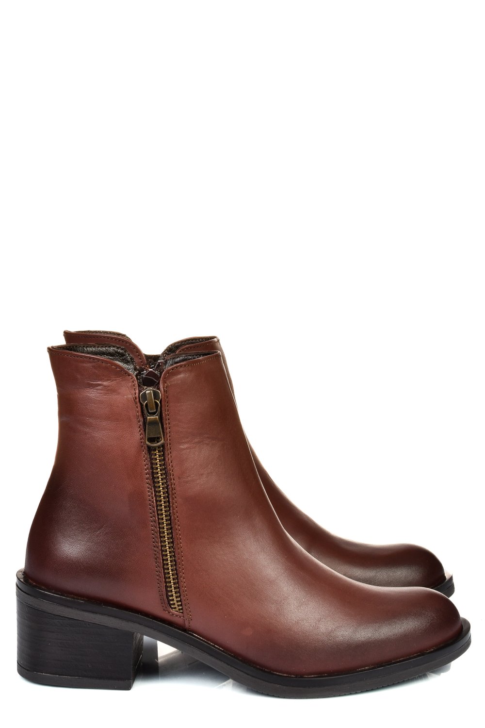 GHETE MARO INCHIS PIELE NATURALA 242835NP