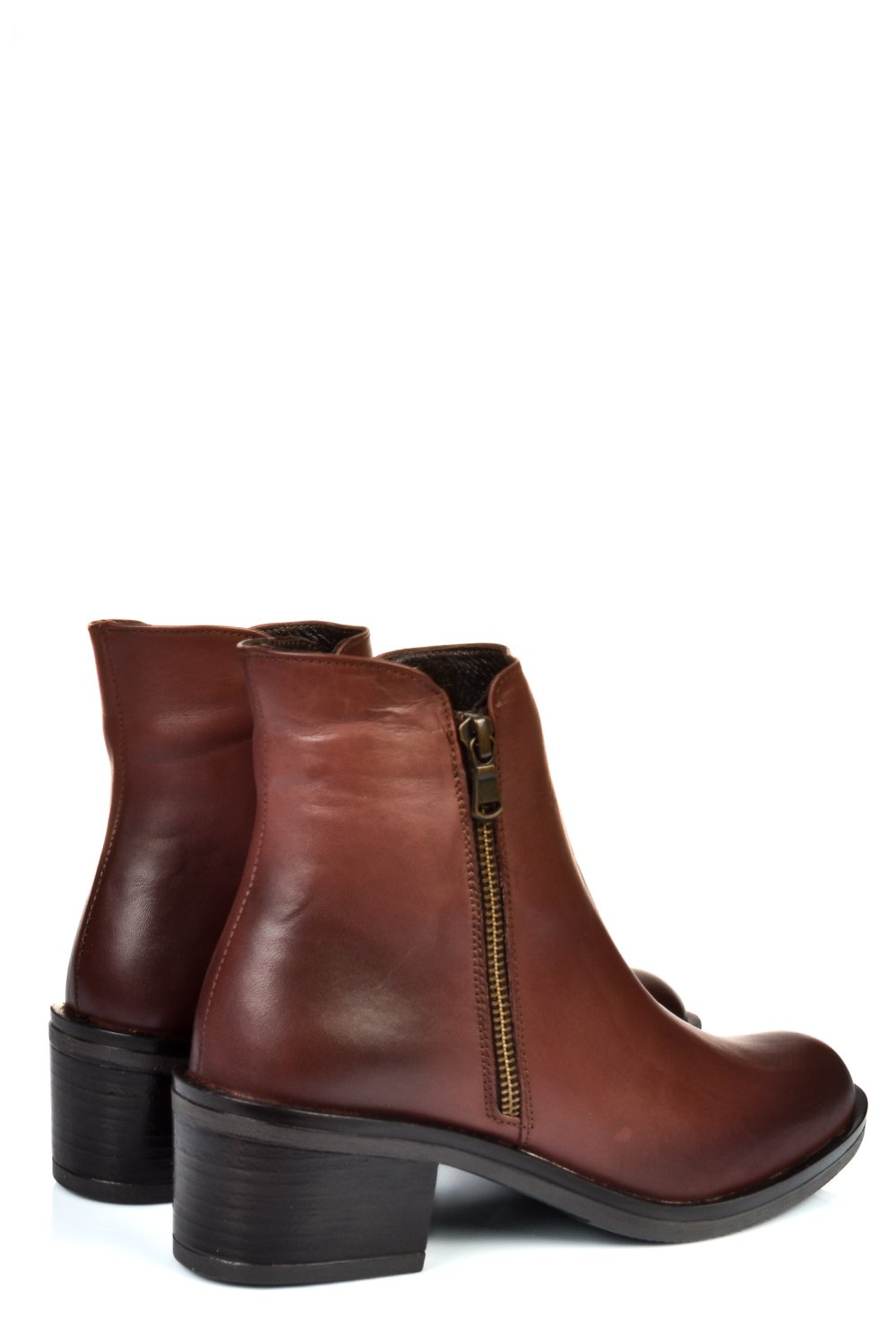 GHETE MARO INCHIS PIELE NATURALA 242835NP