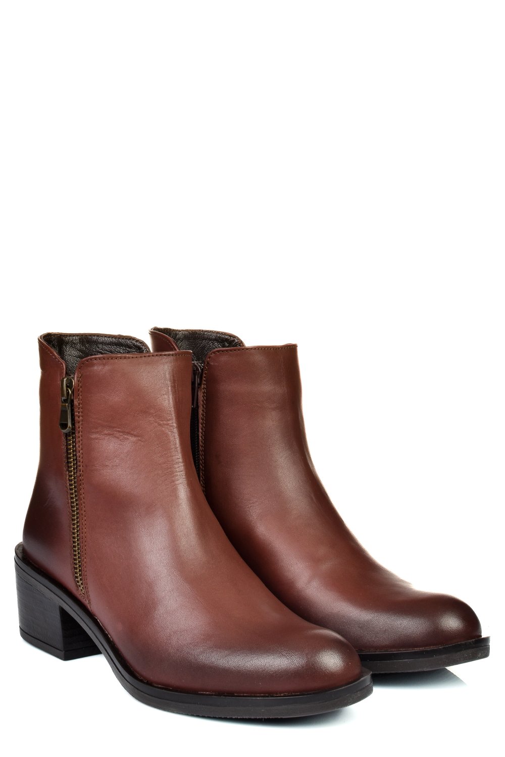 GHETE MARO INCHIS PIELE NATURALA 242835NP