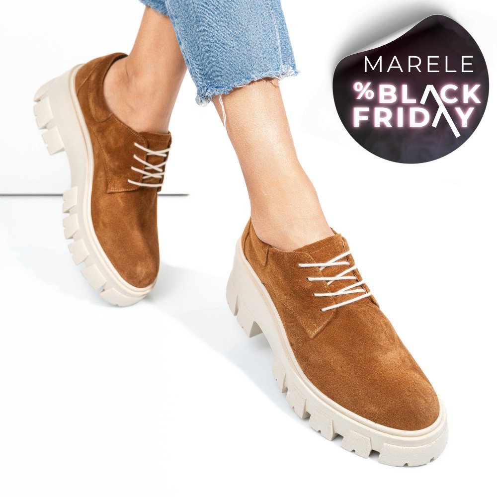 PANTOFI CASUAL FEMEI PIELE NATURALA INTOARSA MARO 2S77080