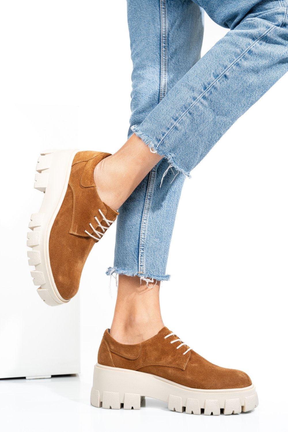 PANTOFI CASUAL FEMEI PIELE NATURALA INTOARSA MARO 2S77080