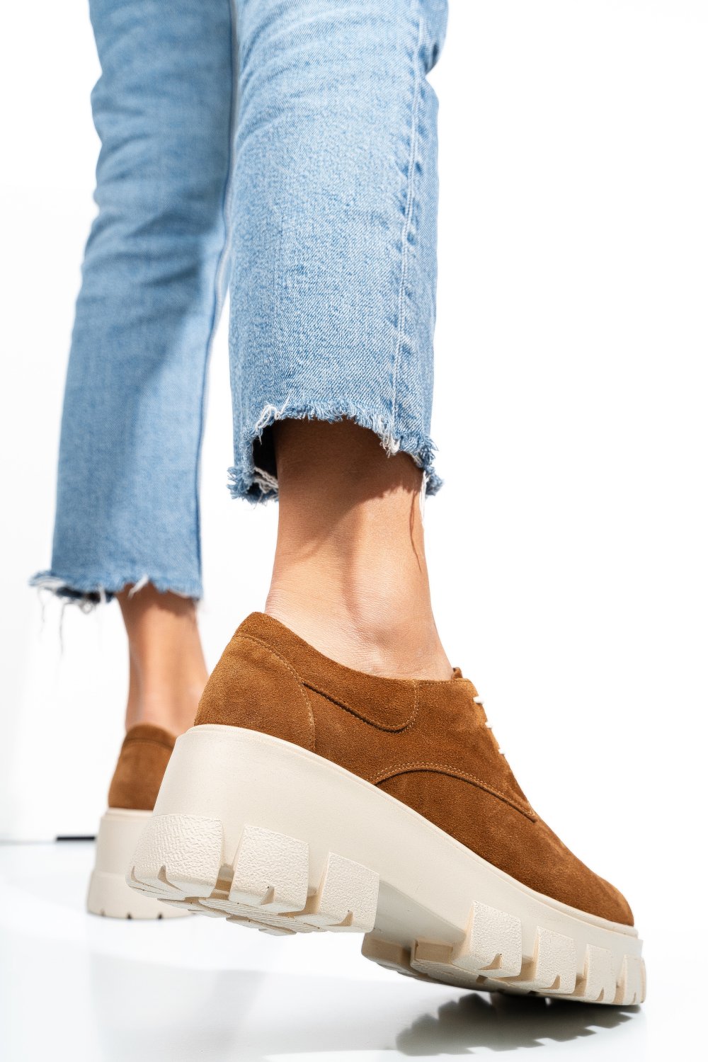 PANTOFI CASUAL FEMEI PIELE NATURALA INTOARSA MARO 2S77080