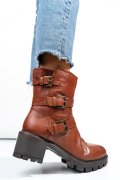 GHETE DAMA DE IARNA PIELE NATURALA MARO 7S77768