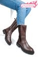 Ghete maro inchis piele naturala 1s770539