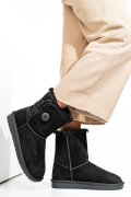 CIZME NEGRE PIELE NATURALA INTOARSA 8SP137
